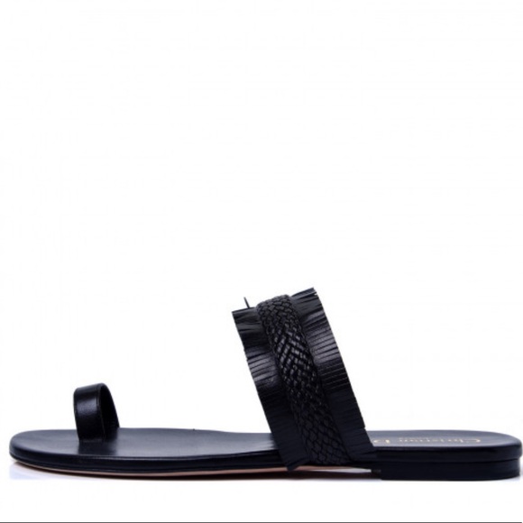 CHRISTIAN DIOR
Lambskin Braided Wave Sandal - Picture 4 of 16